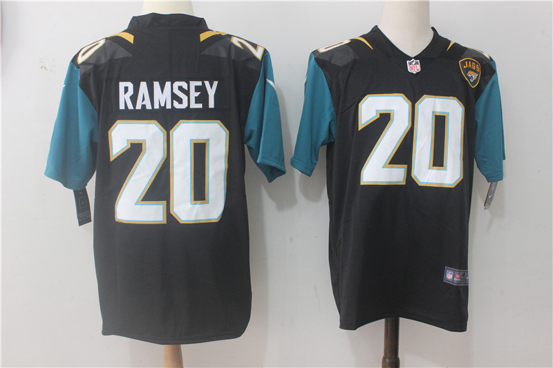 Men Jacksonville Jaguars #20 Ramsey Black Nike Vapor Untouchable Limited NFL Jerseys->women nfl jersey->Women Jersey